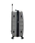 Rockland Melbourne Silver Hardside Expandable Luggage Set