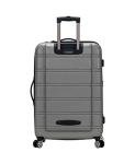Rockland Melbourne Silver Hardside Expandable Luggage Set