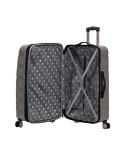 Rockland Melbourne Silver Hardside Expandable Luggage Set