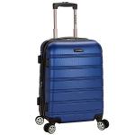 Rockland Melbourne Blue Expandable Spinner Carry-On 20-Inch
