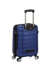 Rockland Melbourne Blue Expandable Spinner Carry-On 20-Inch