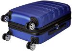 Rockland Melbourne Blue Expandable Spinner Carry-On 20-Inch