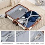 6-Piece Hardshell Luggage Set with Spinner Wheels