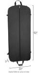 WallyBags Carry On Garment Bag with Pockets