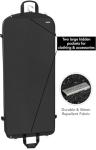 WallyBags Carry On Garment Bag with Pockets