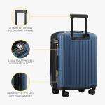 LEVEL8 Grace 20-Inch Expandable Carry-On Luggage
