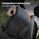 Mixi 18-Inch Waterproof Laptop Backpack for Travel