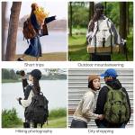 Mixi 18-Inch Waterproof Laptop Backpack for Travel