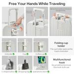 Mixi 20-Inch Hard Shell Carry-On Suitcase