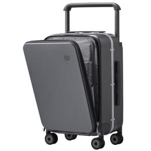 Mixi 20-Inch Luxury Carry On Luggage - Rock Grey