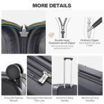 Mixi 26 Inch Expandable Spinner Luggage Suitcase