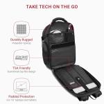 SwissGear TSA-Friendly Laptop Backpack with USB Port