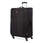 SwissTech Large Black Traditional Luggage