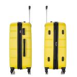 DUKAP RODEZ 24" Yellow Hardside Suitcase