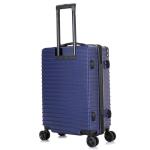 DUKAP TOUR 20 Inch USB Spinner Luggage - Blue