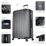 DUKAP INTELY 32" Hardside Suitcase with Gel Handle
