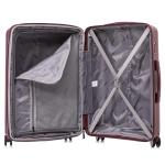 DUKAP AIRLEY 28" Expandable Spinner Luggage - Wine