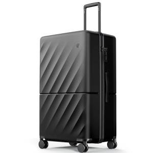 NINETYGO 29-Inch Large Spinner Luggage - Onyx Black