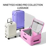 NINETYGO 24-Inch Expandable Checked Luggage - Purple
