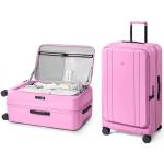 NINETYGO 28-Inch Expandable Checked Luggage - Pink