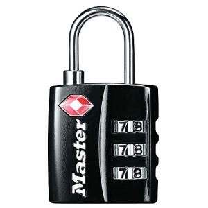 TSA-Approved Black Luggage Lock by Master Lock