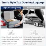 HanTrip 28-Inch Hard Shell Spinner Suitcase