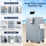 HanTrip 28-Inch Hard Shell Spinner Suitcase