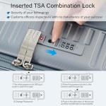 HanTrip 28-Inch Hard Shell Spinner Suitcase