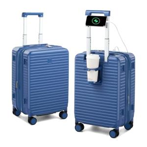 HanTrip 20-Inch Hard Shell Carry-On Suitcase