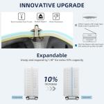 HanTrip Expandable Hard Shell Luggage Set - 2 Pieces