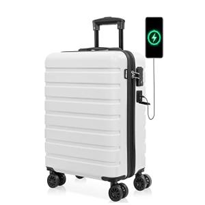 AnyZip 21" Hardside Carry-On Luggage for Kids