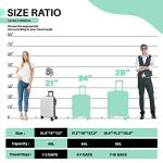 AnyZip 21" Hardside Carry-On Luggage for Kids