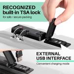 AnyZip 21" Hardside Carry-On Luggage for Kids