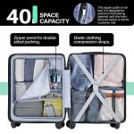 AnyZip 21" Hardside Carry-On Luggage for Kids