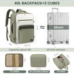 LOVEVOOK 40L Women's Travel Backpack for Laptops