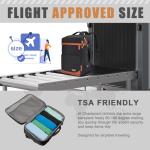 40L Water-Resistant USB Travel Laptop Backpack