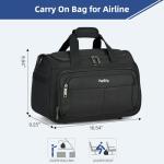 HanTrip Foldable Travel Duffel Bag for Planes