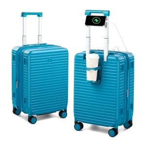 HanTrip 20-Inch Hard Shell Carry-On Suitcase
