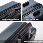 Coolife Medium Hardside Luggage with Spinner Wheels