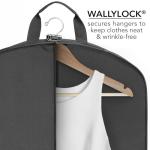 WallyBags 52” Deluxe Carry-On Garment Bag in Black