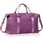 Purple Weekender Duffel Bag for Travel Essentials