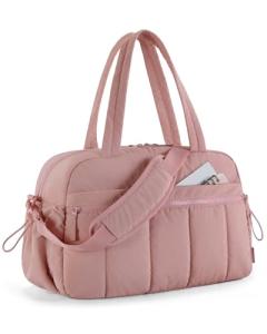 BAGSMART Women's Lightweight Travel Duffle Bag