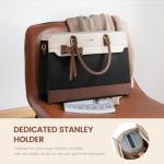 Stylish Waterproof Leather Laptop Tote Bag for Women