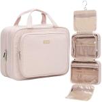 NISHEL Large Pink Travel Toiletry Bag for Women