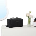 NISHEL Lightweight Travel Makeup Bag with Dividers