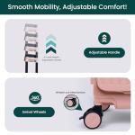 NOBL Duo Carry-On Luggage with Detachable Bag