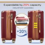 Joyway 20 Inch Expandable Carry-On Luggage Set