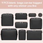 Joyway Large Waterproof Travel Makeup Bag - Black