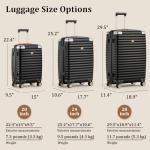 Joyway 3-Piece Hard Shell Luggage Set