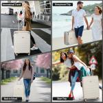 Joyway 20" Hardside Carry-On Luggage with Lock